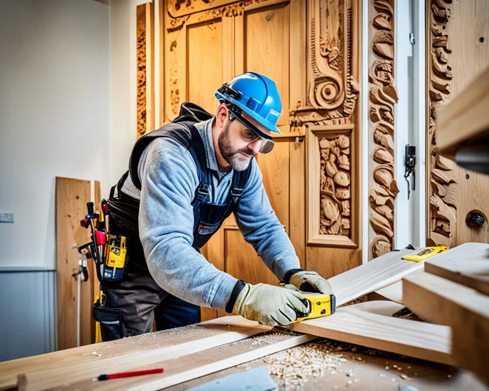 نجار ابواب خشب حولي