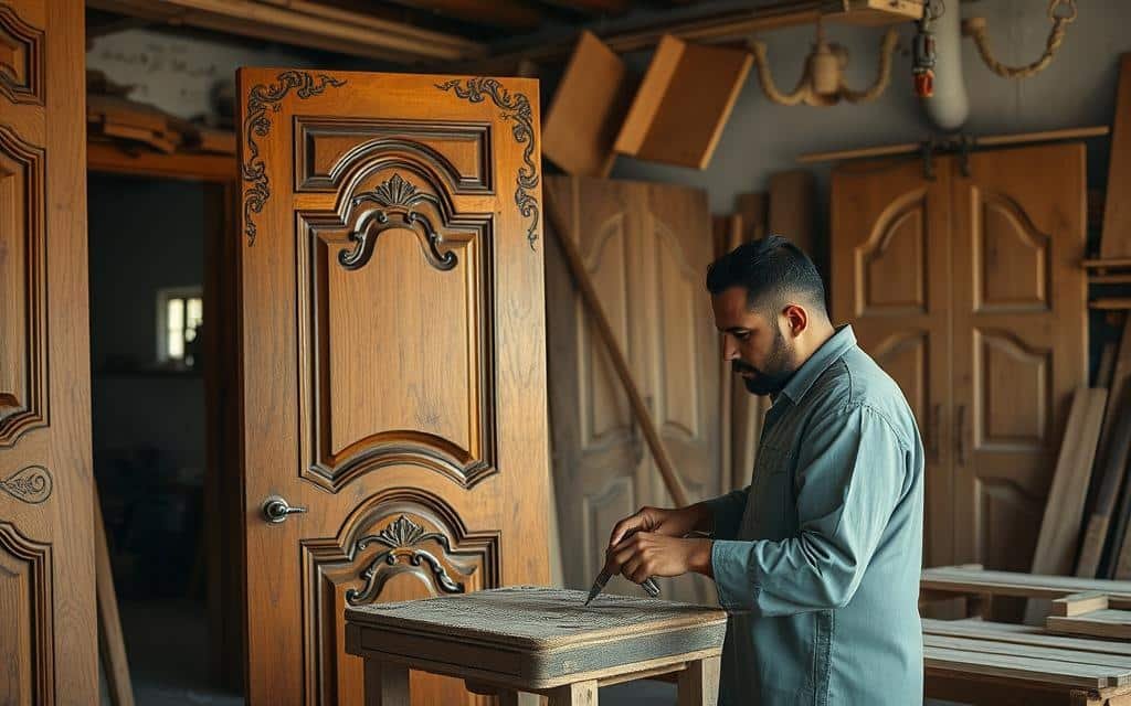 نجار ابواب الزهراء بالكويت