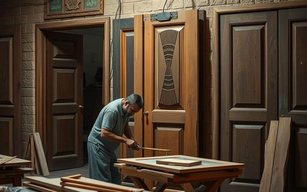 نجار ابواب الزهراء بالكويت